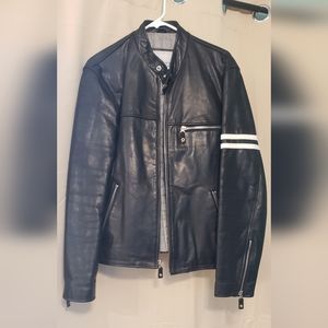 Genuine Leather Moto Jacket